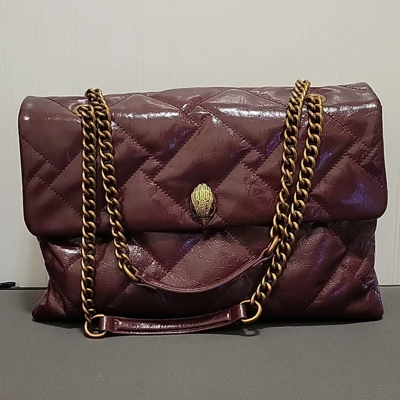 Kurt Geiger London XXL Kensington Soft Quilted Leather Convertible Shoulder Bag - Picture 4 of 8